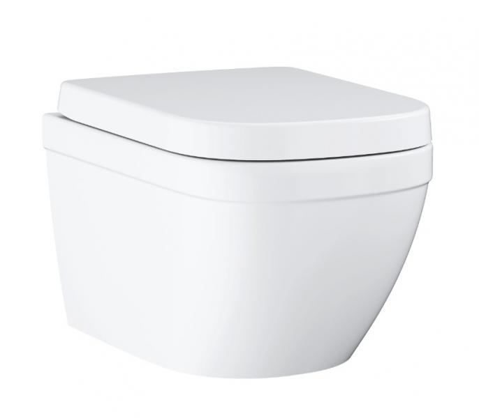 Grohe Euro Ceramic v&aelig;gh&aelig;ngt toilet inkl. s&aelig;de m/soft close