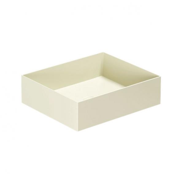 Lavabo Elegance SQ 45 fritstående bowlevask - Uden overløb - Perlé Lavabo Elegance SQ 45 fritstående bowlevask - Uden overløb - Perlé