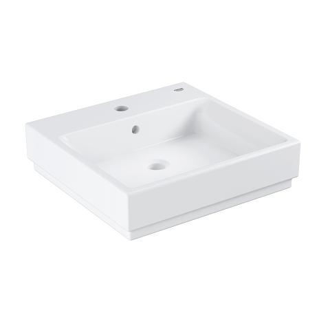 Grohe Cube 50 håndvask t/væg - 1/3 hanehul - PureGuard Grohe Cube 50 håndvask t/væg - 1/3 hanehul - PureGuard