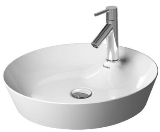 Duravit Cape Cod fristående bowlevask - 1 hanehul - Uden overløb - Wondergliss Duravit Cape Cod fristående bowlevask - 1 hanehul - Uden overløb - Wondergliss