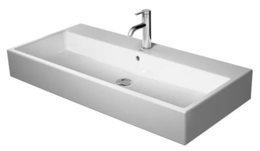Duravit Vero Air 100 h&aring;ndvask t/v&aelig;g eller m&oslash;bel - Uden hanehul