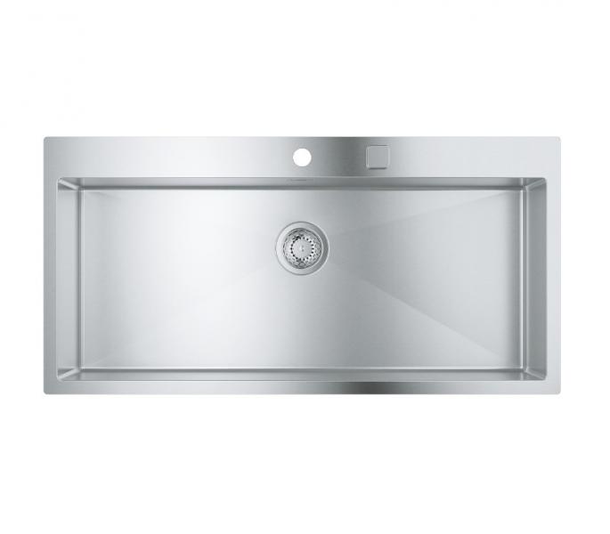 Grohe K800 k&oslash;kkenvask i rustfrit st&aring;l 96 cm