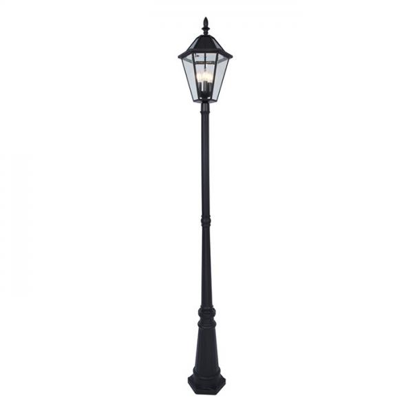 Lutec Solar London udendørs standerlampe m/solceller Lutec Solar London udendørs standerlampe m/solceller