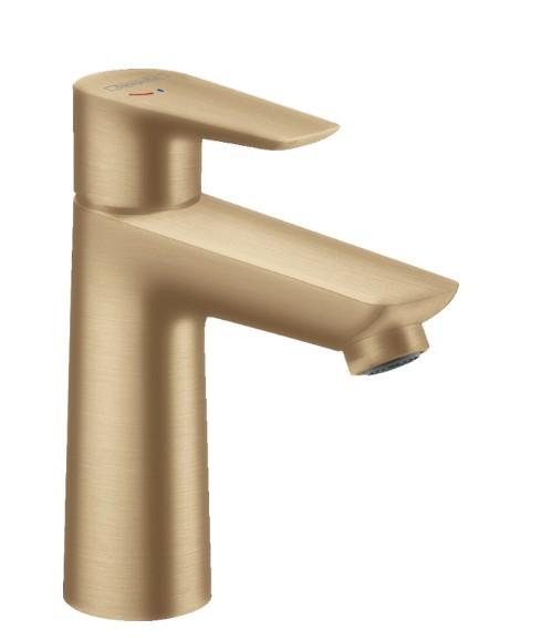 Hansgrohe Talis E 110 h&aring;ndvaskarmatur m/CoolStart - B&oslash;rstet bronze