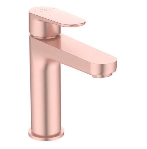 Ideal Standard Cerafine O h&aring;ndvaskarmatur m/pushopen bundventil - Ros&eacute;