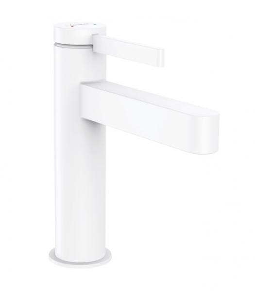 Hansgrohe Finoris 110 håndvaskarmatur m/push-open - Mat hvid Hansgrohe Finoris 110 håndvaskarmatur m/push-open - Mat hvid