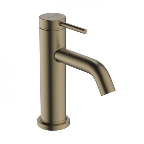 hansgrohe Tecturis S h&aring;ndvaskarmatur 80 m/CoolStart og EcoSmart+ u/bundventil - B&oslash;rstet bronze