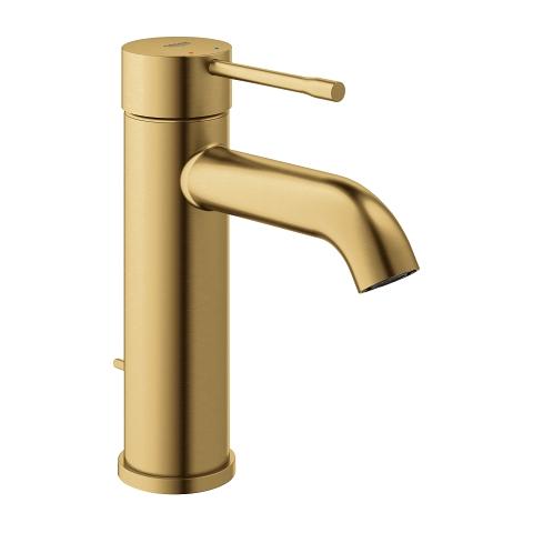 Grohe Essence New h&aring;ndvaskarmatur m/bundventil - B&oslash;rstet cool sunrise