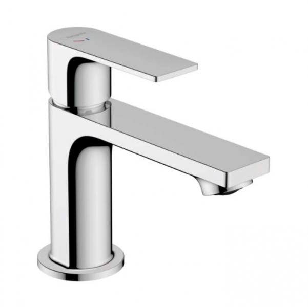 hansgrohe Rebris E 80 h&aring;ndvaskarmatur m/Coolstart og l&oslash;ft-op bundventil - Krom