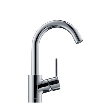 Hansgrohe Talis S ECO h&aring;ndvaskarmatur m/svingtud