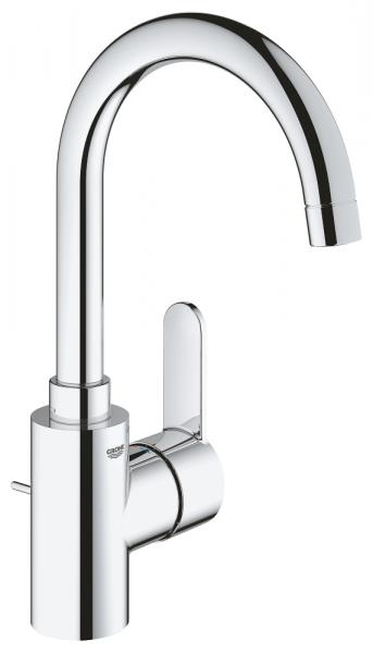 Grohe Eurostyle Cosmopolitan h&aring;ndvaskarmatur m/bundventil og svingtud - Krom
