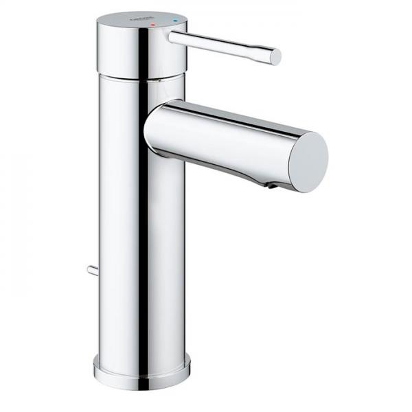 Grohe Essence New håndvaskarmatur m/løft-op bundventil og EcoJoy - Krom Grohe Essence New håndvaskarmatur m/løft-op bundventil og EcoJoy - Krom