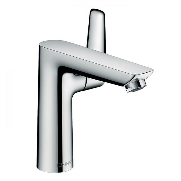 hansgrohe Talis E 150 h&aring;ndvaskarmatur m/l&oslash;ft-op bundventil - Krom