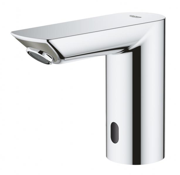Grohe Bau Cosmopolitan E ber&oslash;ringsfri vandhane m/batteri u/blandefunktion
