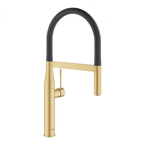 Grohe Essence New køkkenarmatur m/profi-bruser - Børstet cool sunrise Grohe Essence New køkkenarmatur m/profi-bruser - Børstet cool sunrise