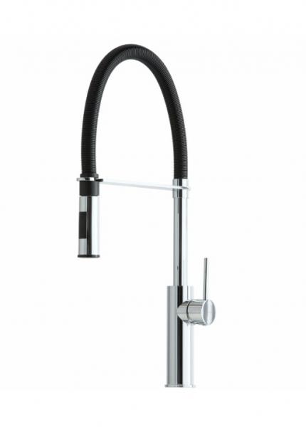 Lavabo Kubus 020 k&oslash;kkenarmatur - Krom/mat sort