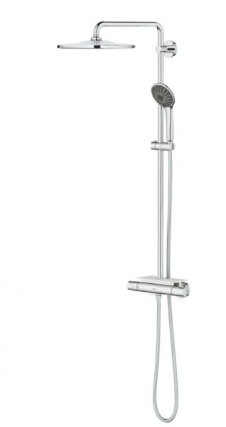 Grohe Vitalio Joy komplet brusesystem Ø310 m/EasyReach bakke - Krom Grohe Vitalio Joy komplet brusesystem Ø310 m/EasyReach bakke - Krom