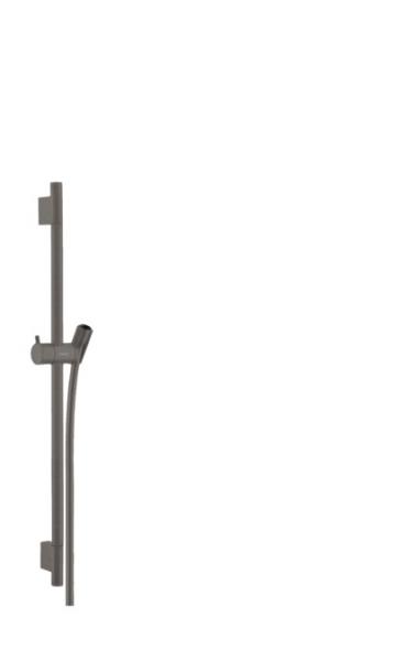 Hansgrohe Unica Puro brusestang - 65 cm - B&oslash;rstet sort krom