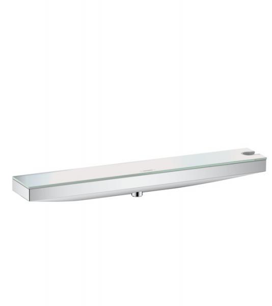Hansgrohe slangeudtag Porter 500 m/bruserholder og hylde - Krom Hansgrohe slangeudtag Porter 500 m/bruserholder og hylde - Krom