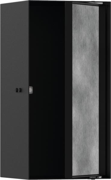 Hansgrohe XtraStoris indbygget hylde med flisebar l&aring;ge 300x150x140 - Mat sort