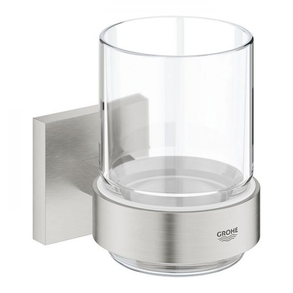 Grohe Start Cube tandkrus til v&aelig;g - Supersteel