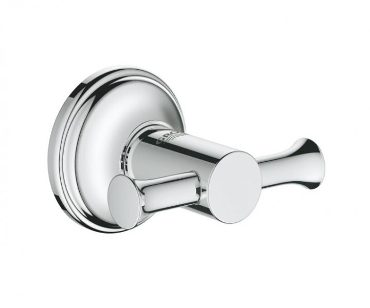 Grohe Essentials Authentic h&aring;ndkl&aelig;dekrog - Krom