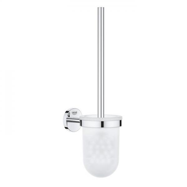 Grohe Bau Cosmopolitan toiletbørste til væg - Krom Grohe Bau Cosmopolitan toiletbørste til væg - Krom