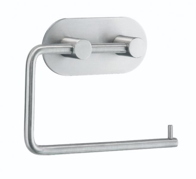 Beslagsboden selvkl&aelig;bende toiletpapirholder B1097 - Rustfrit st&aring;l