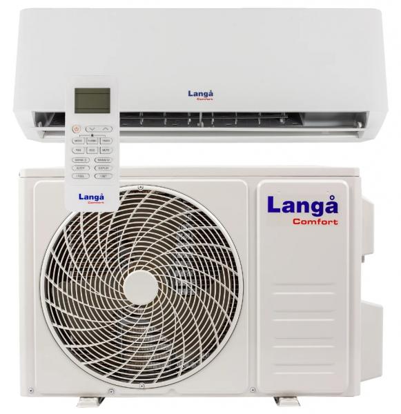 Lang&aring; varmepumpe luft til luft 3,4 kw med WiFi