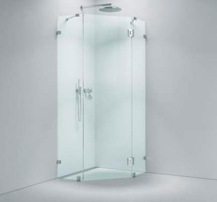 Str&oslash;mberg Lucca pentagon 90 niche - Klart glas