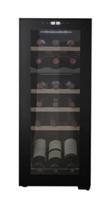 Cavin Northern Collection 18 fritst&aring;ende vink&oslash;leskab m/2 zoner - Sort