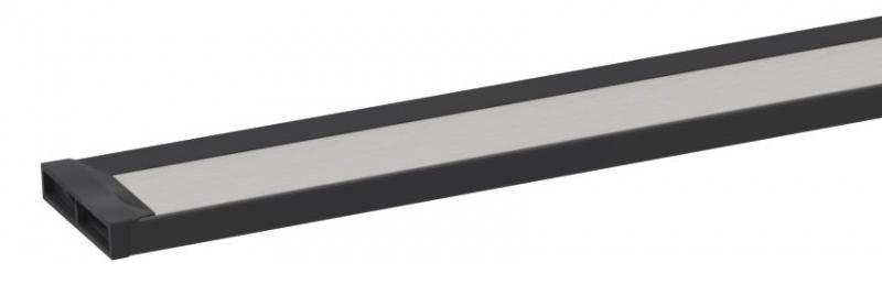 Geberit Cleanline20 afl&oslash;bsrende - St&aring;l/Antracit - 30-90 cm eller afkort efter behov