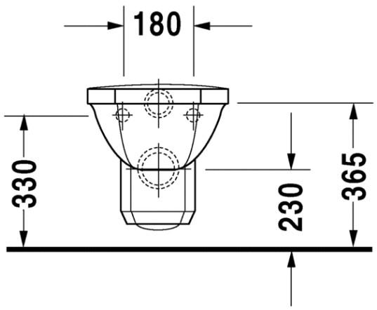 Duravit 1930 væghængt toilet - Wondergliss Duravit 1930 væghængt toilet - Wondergliss