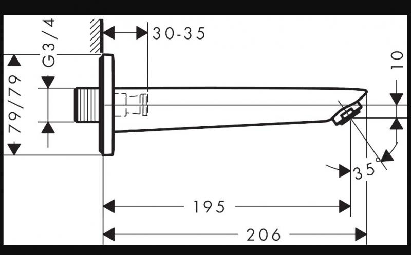 Hansgrohe Logis kartud - Krom Hansgrohe Logis kartud - Krom