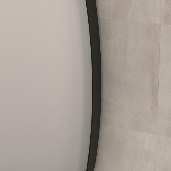 Sanibell Ink SP29 superellipse spejl m/ramme 120 x 80 cm - Børstet gunmetal Sanibell Ink SP29 superellipse spejl m/ramme 120 x 80 cm - Børstet gunmetal