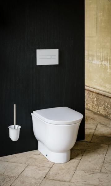 Laufen The New Classic toiletb&oslash;rste t/v&aelig;g - Hvid
