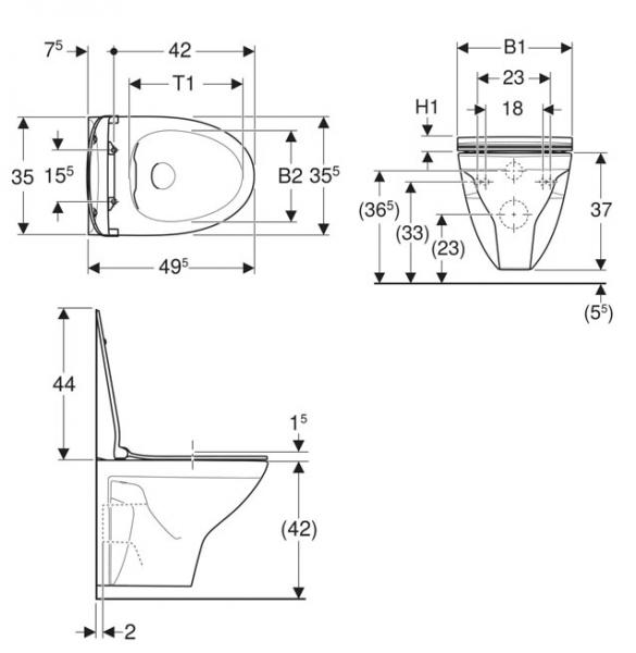 Ifö Spira Classic Rimless toiletpakke inkl. sæde m/Softclose, cisterne og betjening i hvid Ifö Spira Classic Rimless toiletpakke inkl. sæde m/Softclose, cisterne og betjening i hvid
