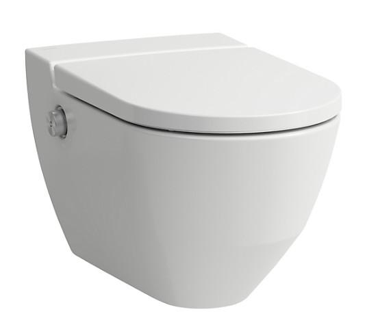 Laufen Navia RIMless dusch toiletpakke inkl. s&aelig;de m/soft-close og SLX-cisterne
