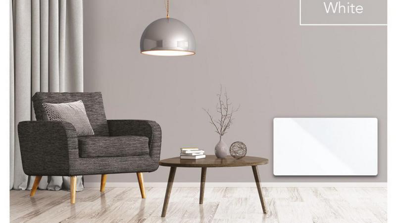 Nob&oslash; glas front 20 t/ 750W - Hvid
