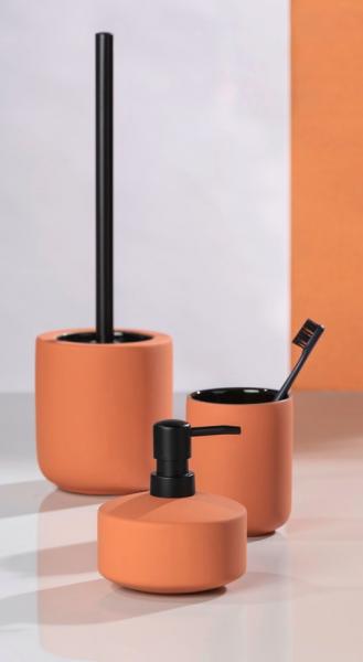 Wenko Avellino keramik sæbedispenser - Terracotta Wenko Avellino keramik sæbedispenser - Terracotta