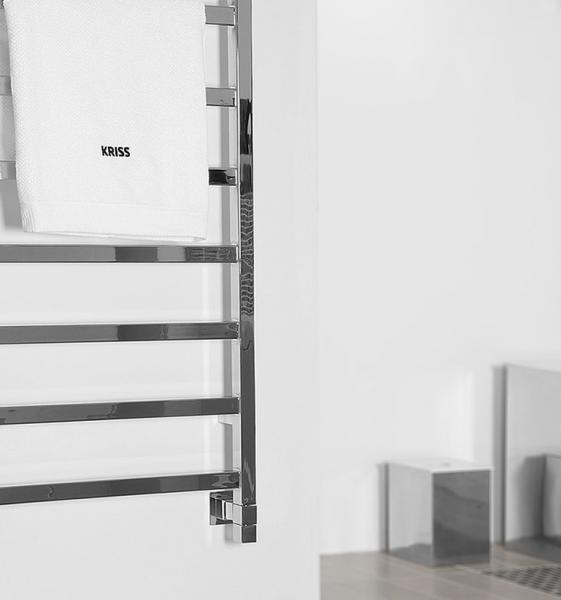 Kriss Manisa H&aring;ndkl&aelig;det&oslash;rrer - 50x100 cm - Krom