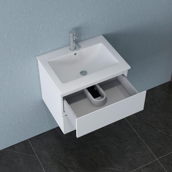 Nortiq Brazil 60 One-box m&oslash;bels&aelig;t m/skuffer - Flatpack - Mat hvid
