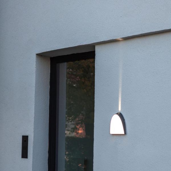 Lutec Architectural Apollo udend&oslash;rslampe til v&aelig;g