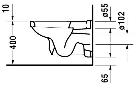 Duravit 1930 væghængt toilet - Wondergliss Duravit 1930 væghængt toilet - Wondergliss