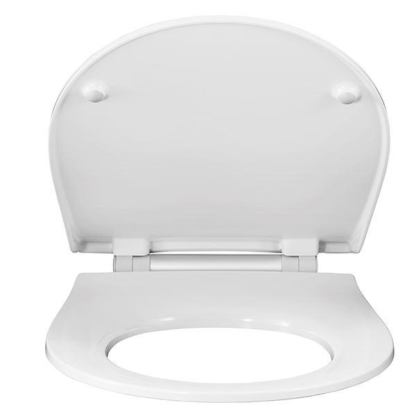 Pressalit Projecta Solid Pro toilets&aelig;de /m soft close - Hvid