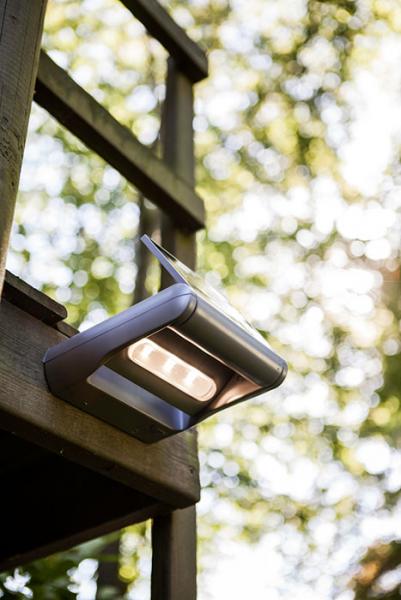 Lutec Mini LED-spot solcellelampe