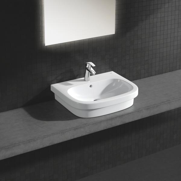 Grohe Eurosmart håndvaskarmatur m/bundventil og høj tud Grohe Eurosmart håndvaskarmatur m/bundventil og høj tud