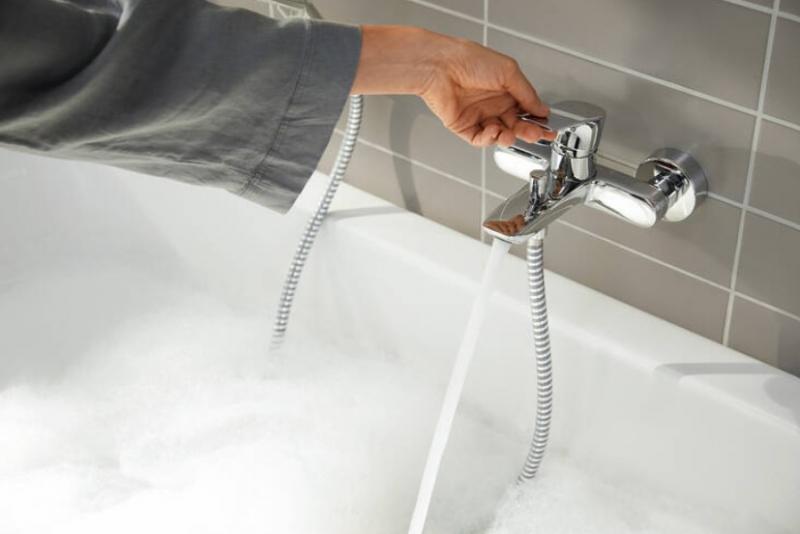 Hansgrohe Rebris E armatur til kar/brus - Krom Hansgrohe Rebris E armatur til kar/brus - Krom