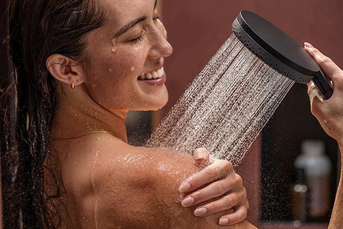 hansgrohe Raindance Alive Select S h&aring;ndbruser 125 3jet m/EcoSmart - Mat sort