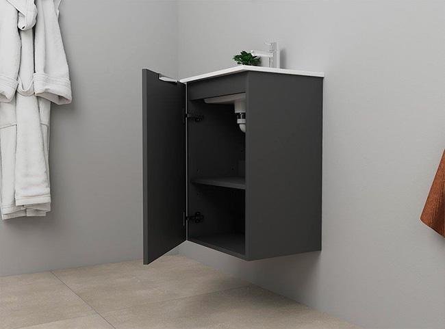 Sanibell Online 46 mini m&oslash;bels&aelig;t - Flatpack - Mat gr&aring;